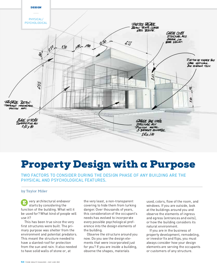 Think Realty Property Design Article Page 1